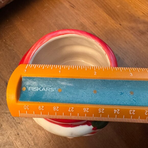 Vintage Santa Clause Planter, Ceramic 3D container - Picture 9 of 9